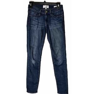 Frame Denim Le Skinny de Jeanne Dark Wash Skinny Jeans Size 25